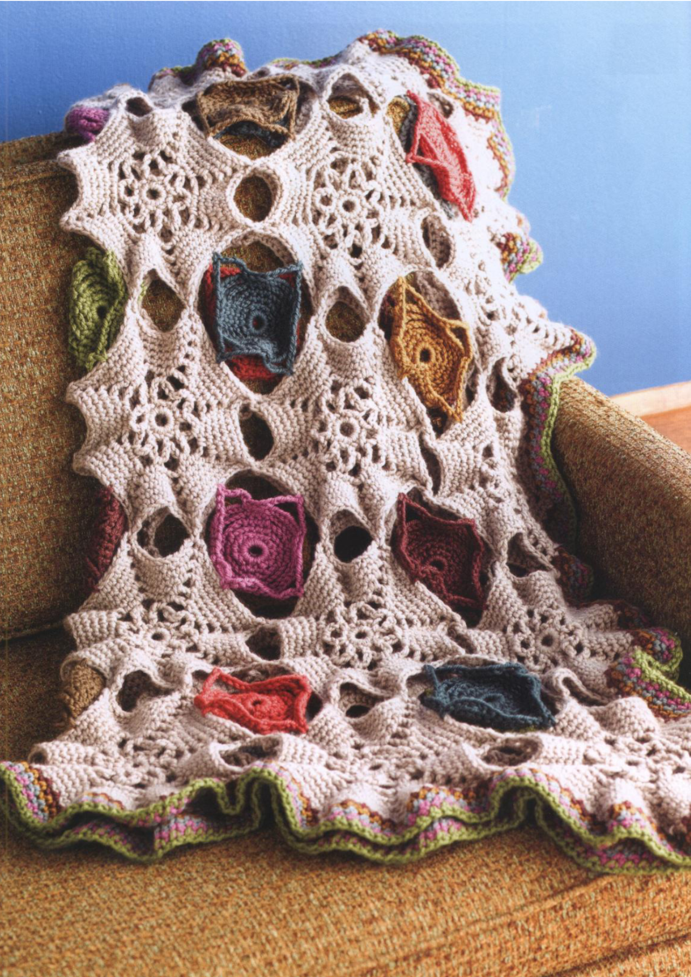Classic Crochet Blanket 18 Patterns – Granny Squares, Motifs & Afghans (PDF)